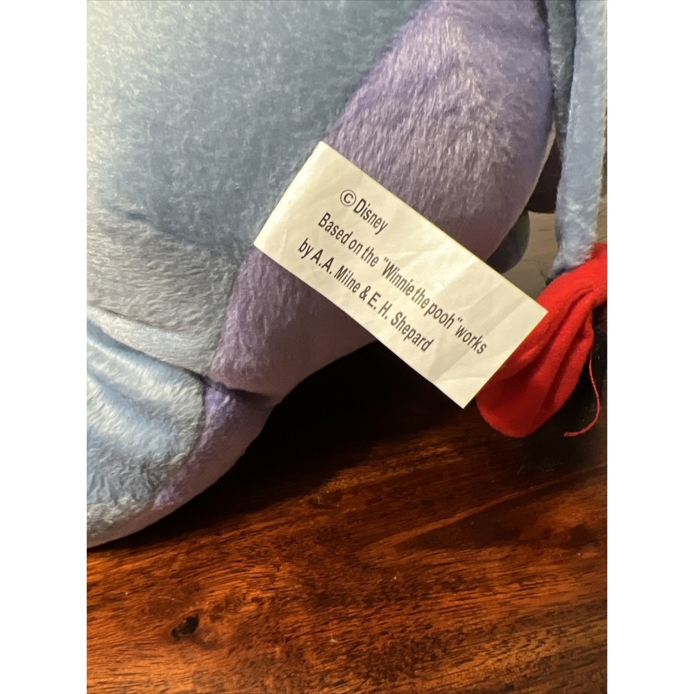 Christmas Santa Hat Eeyore Plush Disney Door Greeter Stuffed Animal LARGE 22" - Picture 9 of 11